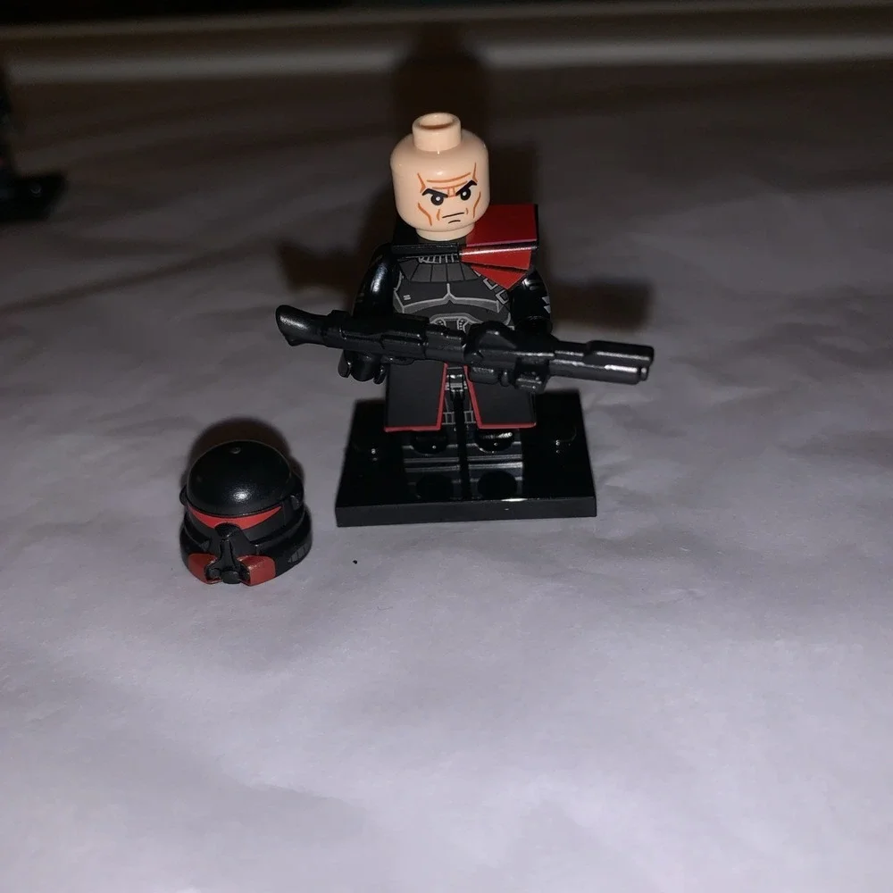 CUSTOM 3rd‎ Party Brick Star Wars Minifigure - Purge Trooper - The Clone Wars